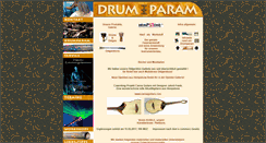 Desktop Screenshot of drumparam.at